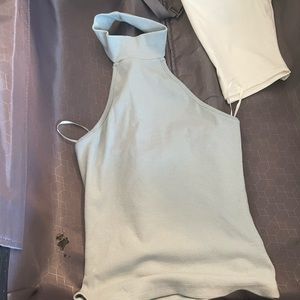 Shein halter blue top - Size : XS